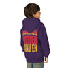 Kansas Fans Never Waver Youth Heavy Blend Hooded Sweatshirt