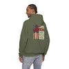 Never Waver Husband Daddy Protector Hero Unisex Heavy Blend™ Hooded Sweatshirt