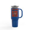 Cleveland Fans Never Waver W-Leopard Football Insulated Travel Mug, 40oz