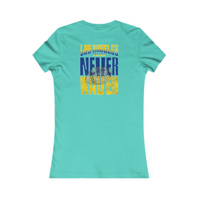 Los Angeles Fans Never Waver W-Leopard Football Women's Favorite Tee