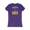 Los Angeles Fans Never Waver W-Leopard Football Women's Favorite Tee