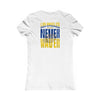 Los Angeles Fans Never Waver W-Leopard Football Women's Favorite Tee