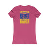 Los Angeles Fans Never Waver W-Leopard Football Women's Favorite Tee