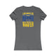 Los Angeles Fans Never Waver W-Leopard Football Women's Favorite Tee by Printify