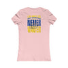 Los Angeles Fans Never Waver W-Leopard Football Women's Favorite Tee