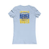 Los Angeles Fans Never Waver W-Leopard Football Women's Favorite Tee