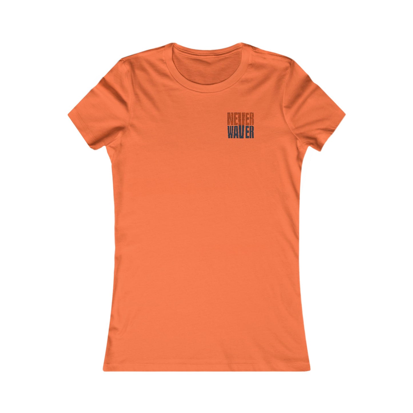 Chicago Fans Never Waver W-Leopard Football Women's Favorite Tee