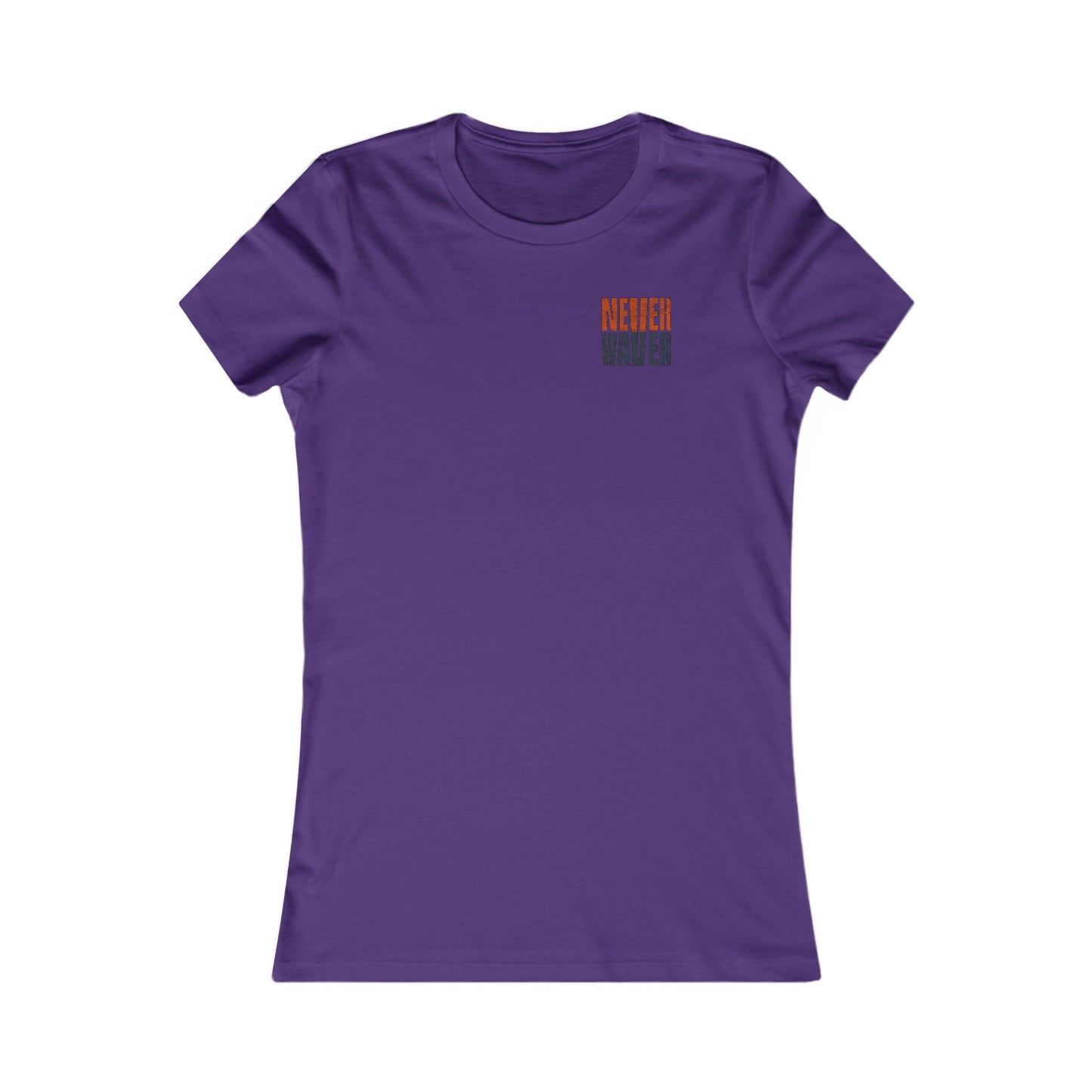 Chicago Fans Never Waver W-Leopard Football Women's Favorite Tee