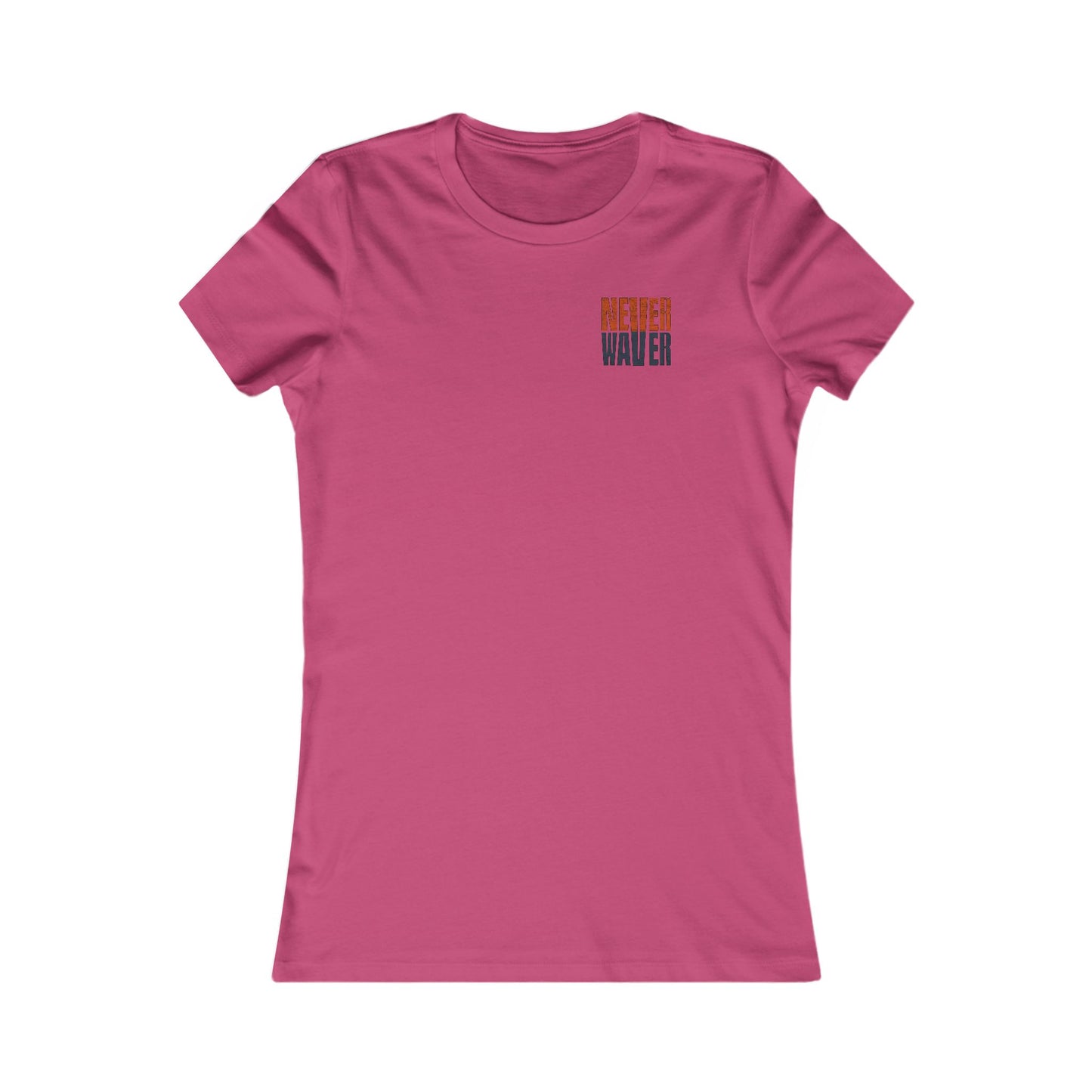 Chicago Fans Never Waver W-Leopard Football Women's Favorite Tee
