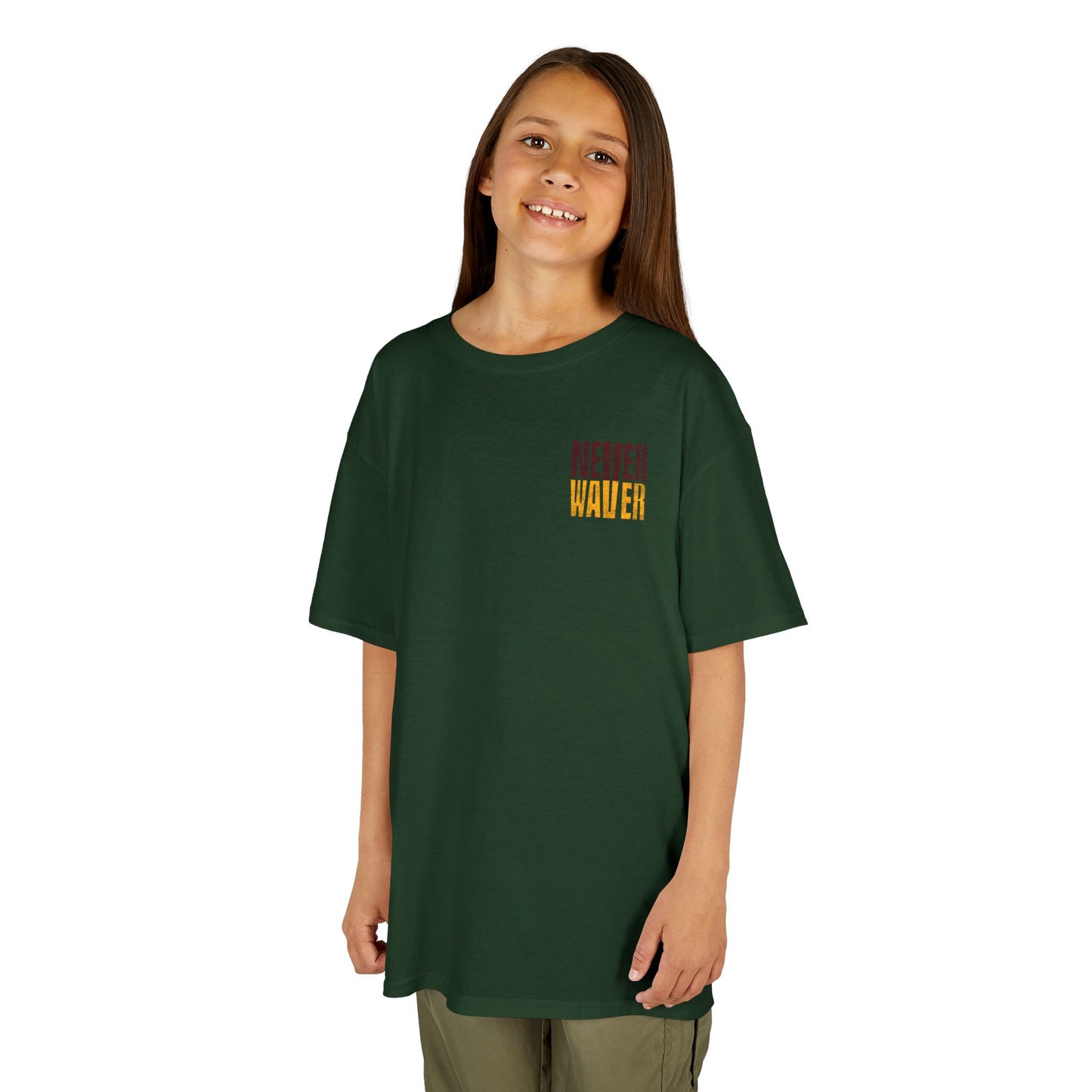 Washington Fans Never Waver Kids Heavy Cotton™ Tee