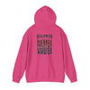 Atlanta Fans Never Waver Leopard Football Sweatshirt Unisex Heavy Blend™ Hoodie