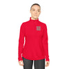 Never Waver Leopard Ladies Quarter-Zip Pullover