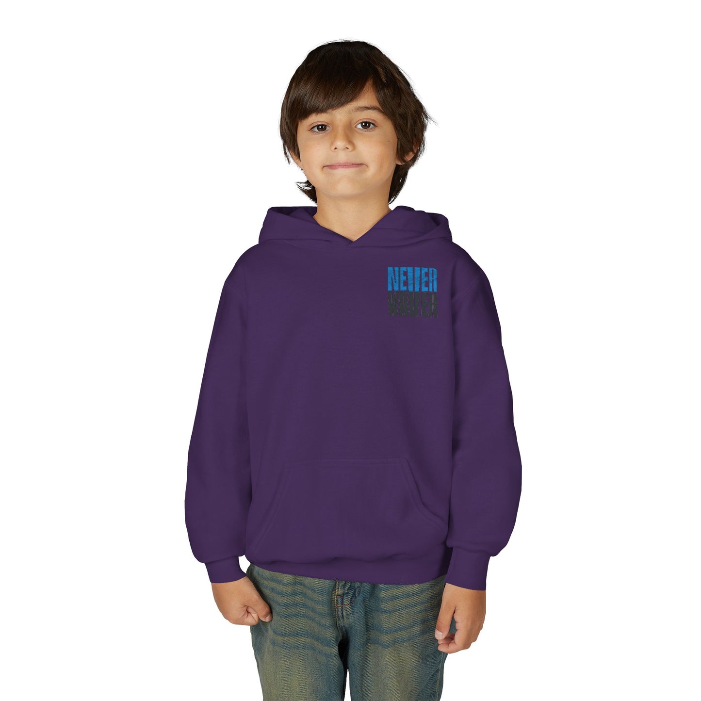 Carolina Fans Never Waver Youth Heavy Blend Hooded Sweatshirt
