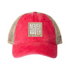 Never Waver Women's Washed Mesh-Back Cap