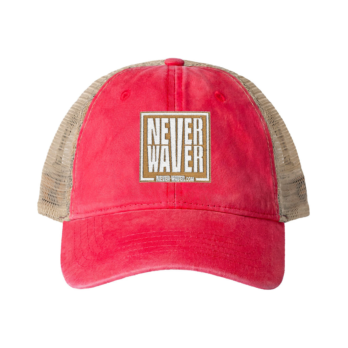 Never Waver Women's Washed Mesh-Back Cap
