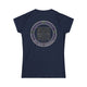 Never Waver Save Water Drink Wine Women's Soft Style Tee by Printify