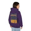 Green Bay Fans Never Waver Youth Heavy Blend Hooded Sweatshirt
