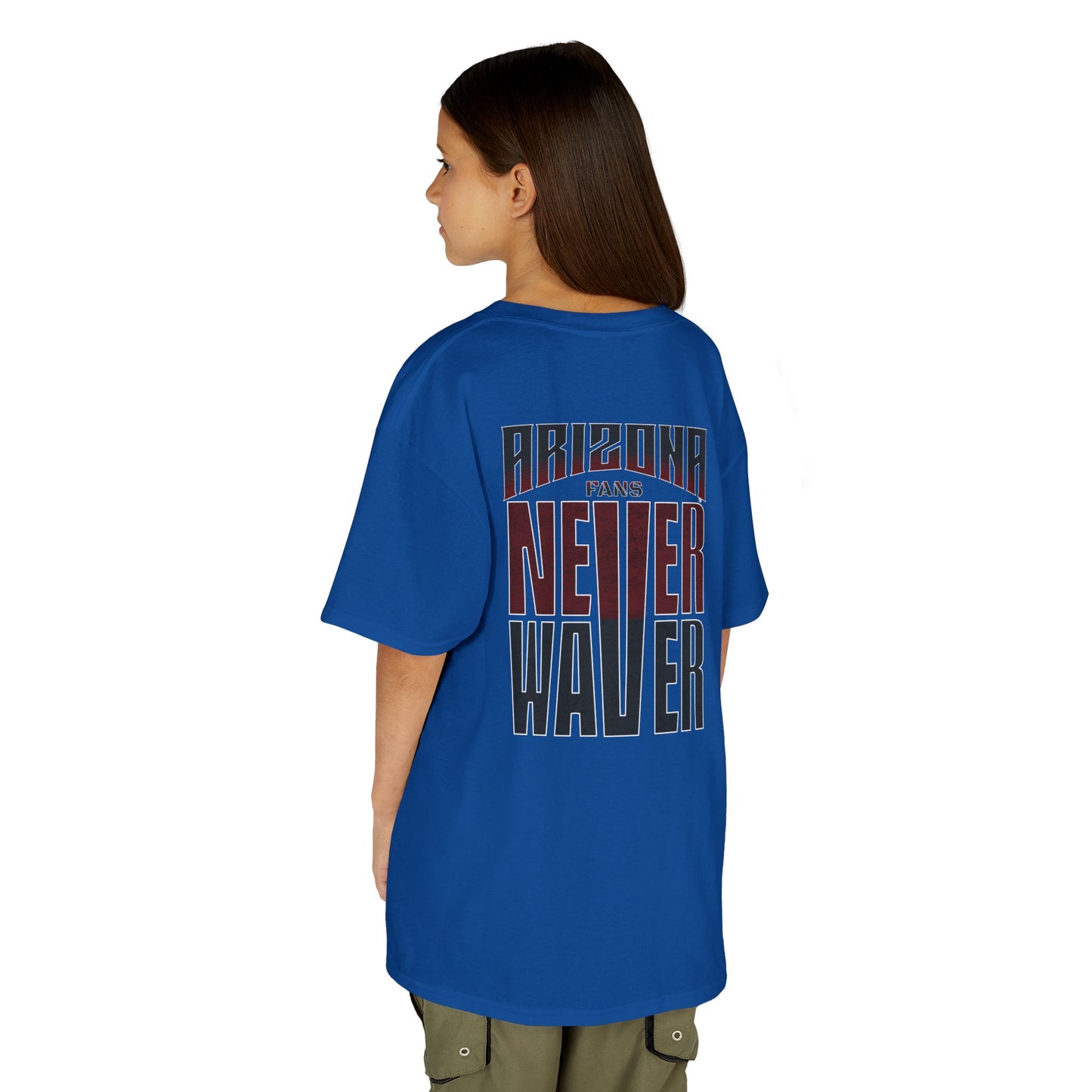 Arizona Fans Never Waver Kids Heavy Cotton™ Tee