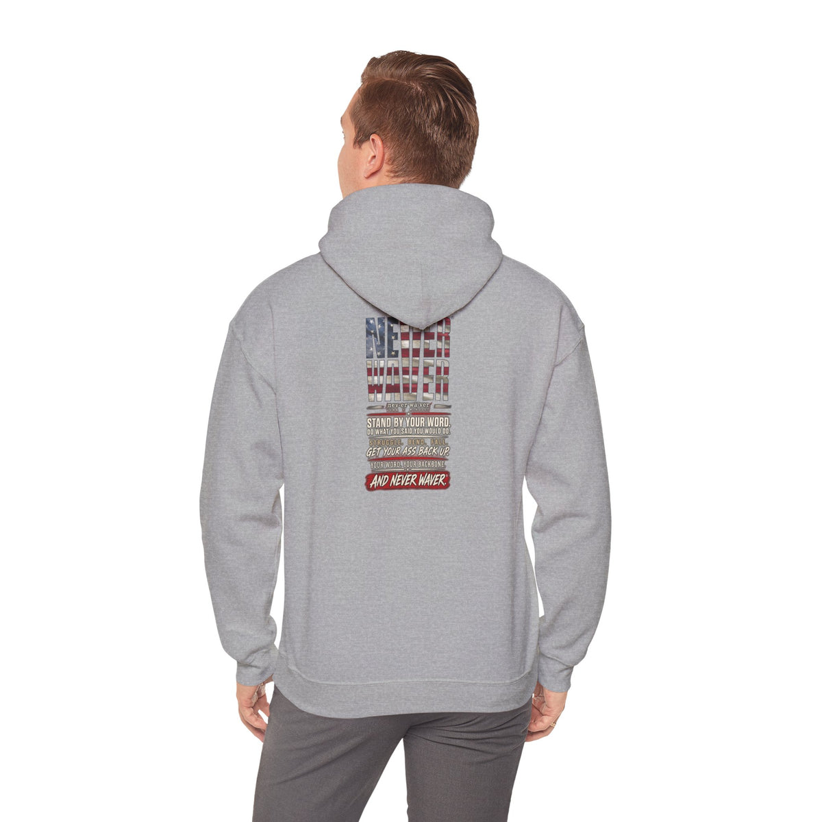 Never Waver Definition Hoodie | Unisex