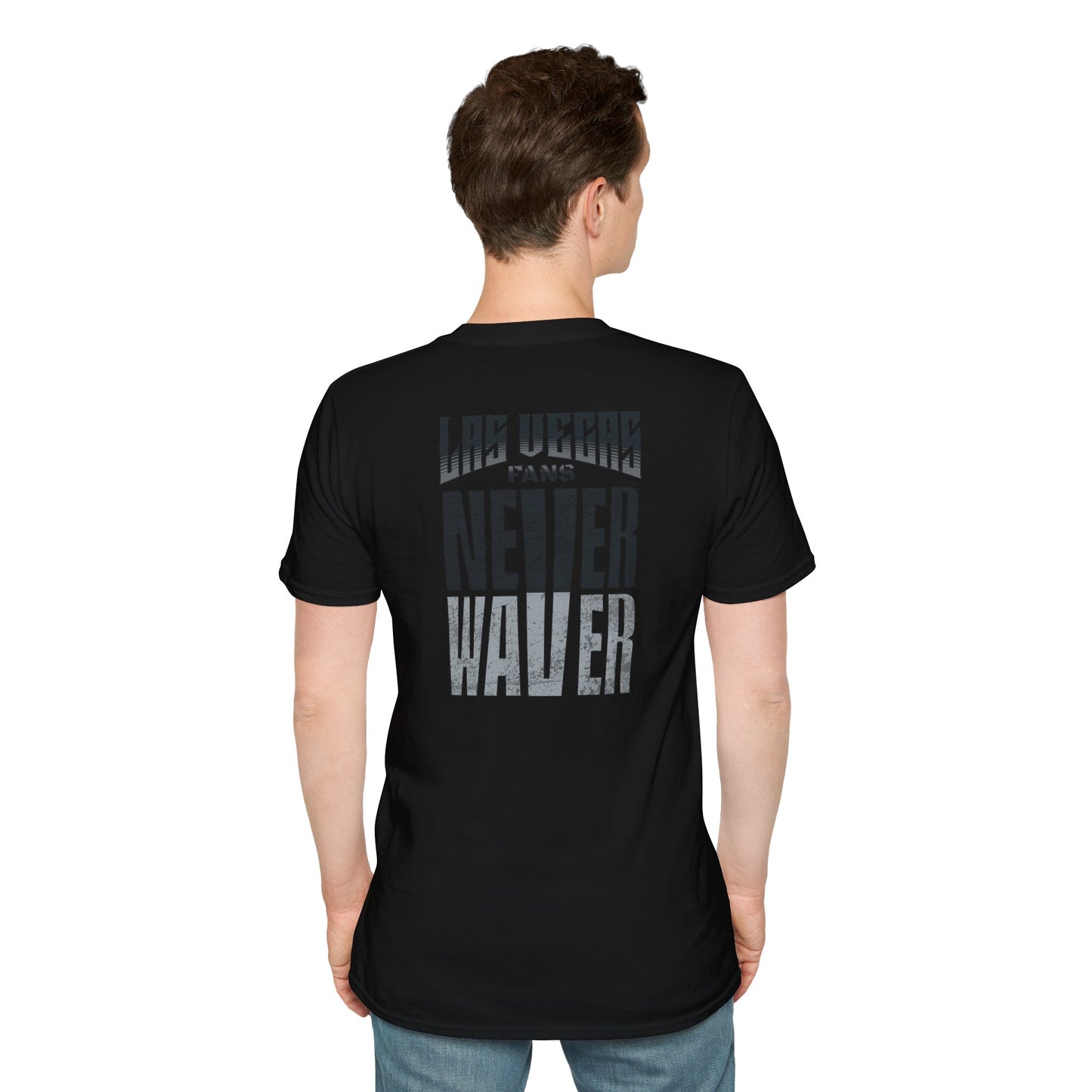 Las Vegas Fans Never Waver Unisex Softstyle T-Shirt