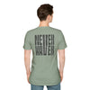 Never Waver” Jesus a bold, eye-catching design that reflects a steadfast faith and confidence in Christ. Unisex Soft style T-Shirt