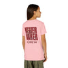 Never Waver  Crew Leopard Youth Short Sleeve Tee