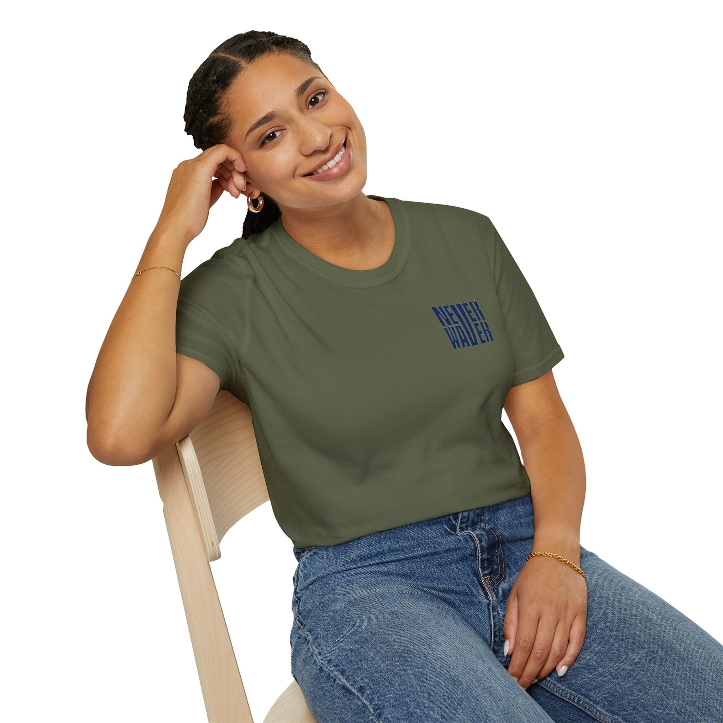 Indianapolis Fans Never Waver Unisex Softstyle T-Shirt
