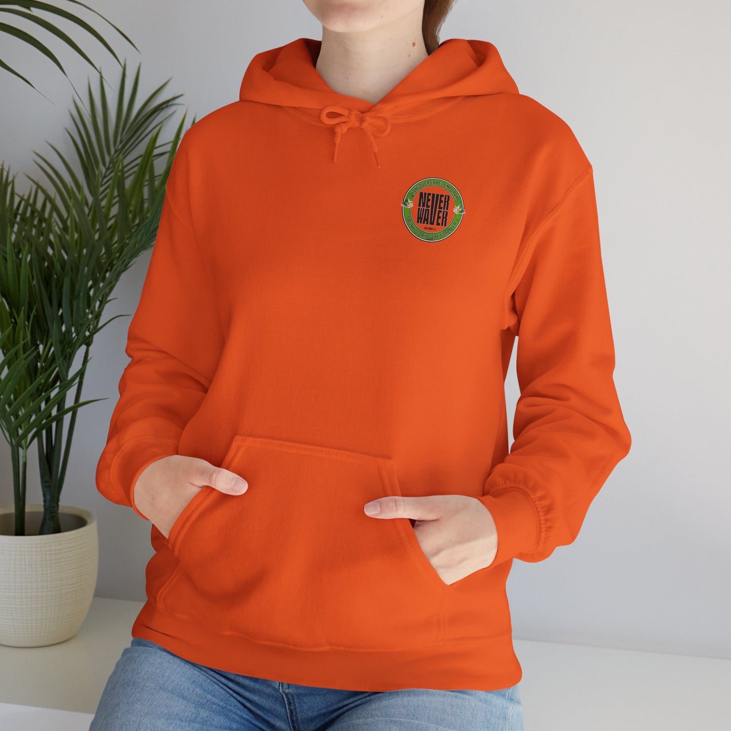 'Never Waver Hangovers Are Temporary Drunk Stories Are Forever Unisex Heavy Blend™ Hoodie