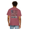 Never Waver Website Unisex Garment-Dyed T-Shirt - Patriotic Graphic Tee