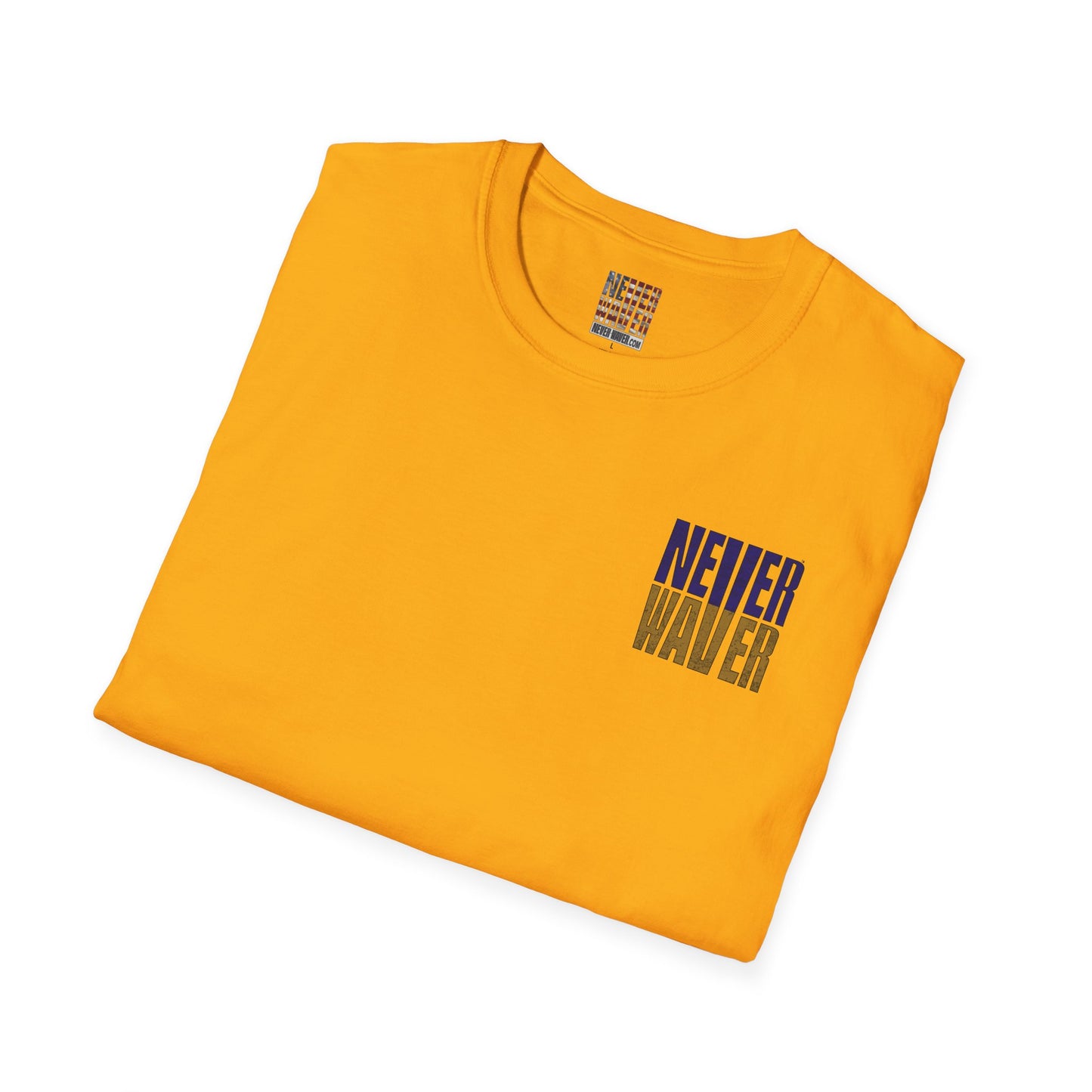 Baltimore Fans Never Waver Unisex Softstyle T-Shirt