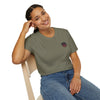 Never Waver Be Red White and A Little Bougie Unisex Soft style T-Shirt