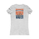 Denver Fans Never Waver W-Leopard Football Women's Favorite Tee by Printify
