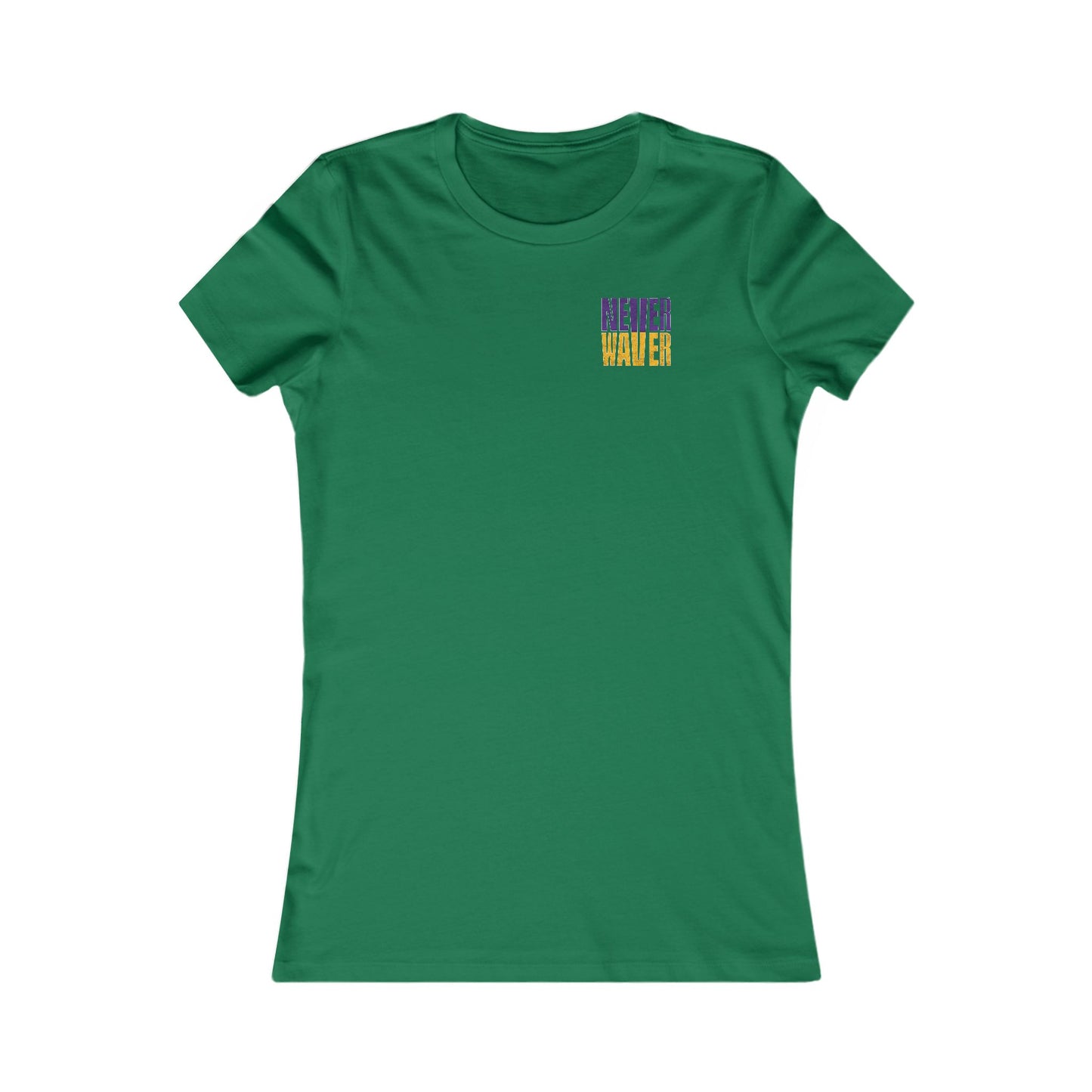 Minnesota Fans Never Waver W-Leopard Football Women's Favorite Tee