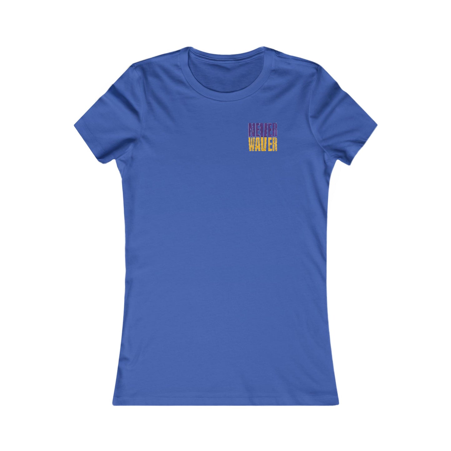 Minnesota Fans Never Waver W-Leopard Football Women's Favorite Tee