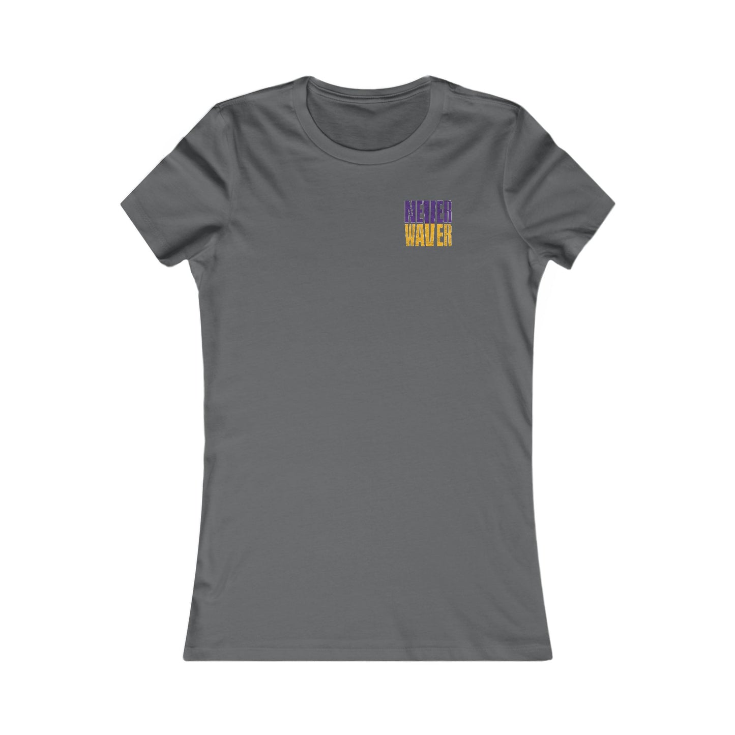 Minnesota Fans Never Waver W-Leopard Football Women's Favorite Tee