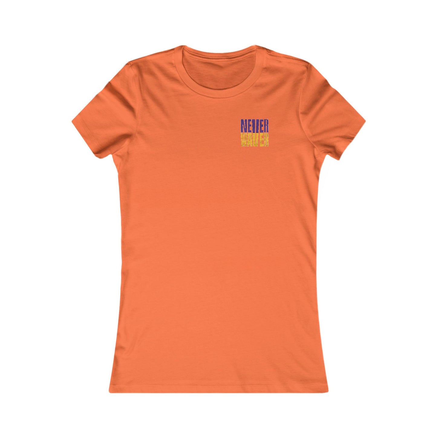 Minnesota Fans Never Waver W-Leopard Football Women's Favorite Tee