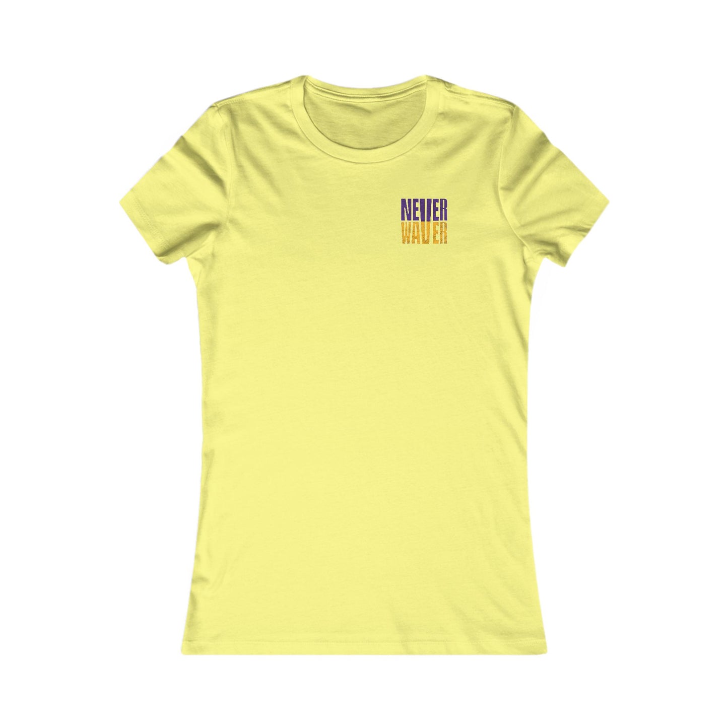 Minnesota Fans Never Waver W-Leopard Football Women's Favorite Tee