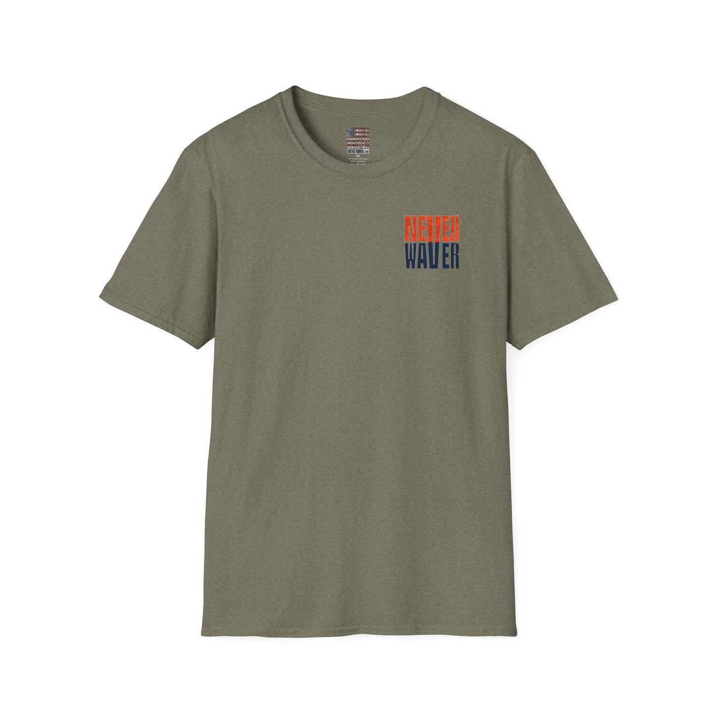 Denver Fans Never Waver Unisex Softstyle T-Shirt