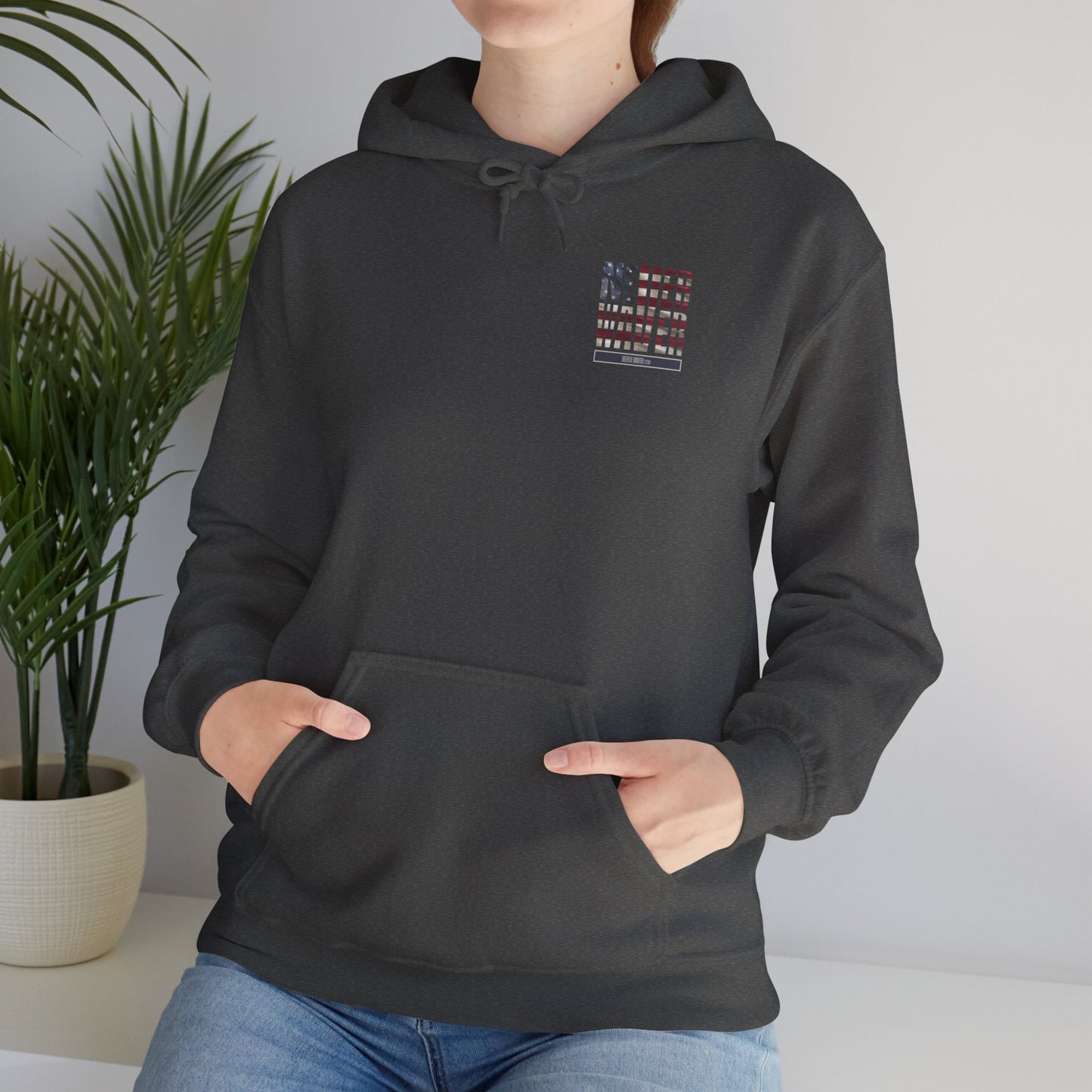 Respect Is Earned Never Waver It's Not Given Hoodie - Unisex Heavy Blend™ with Inspirational Design