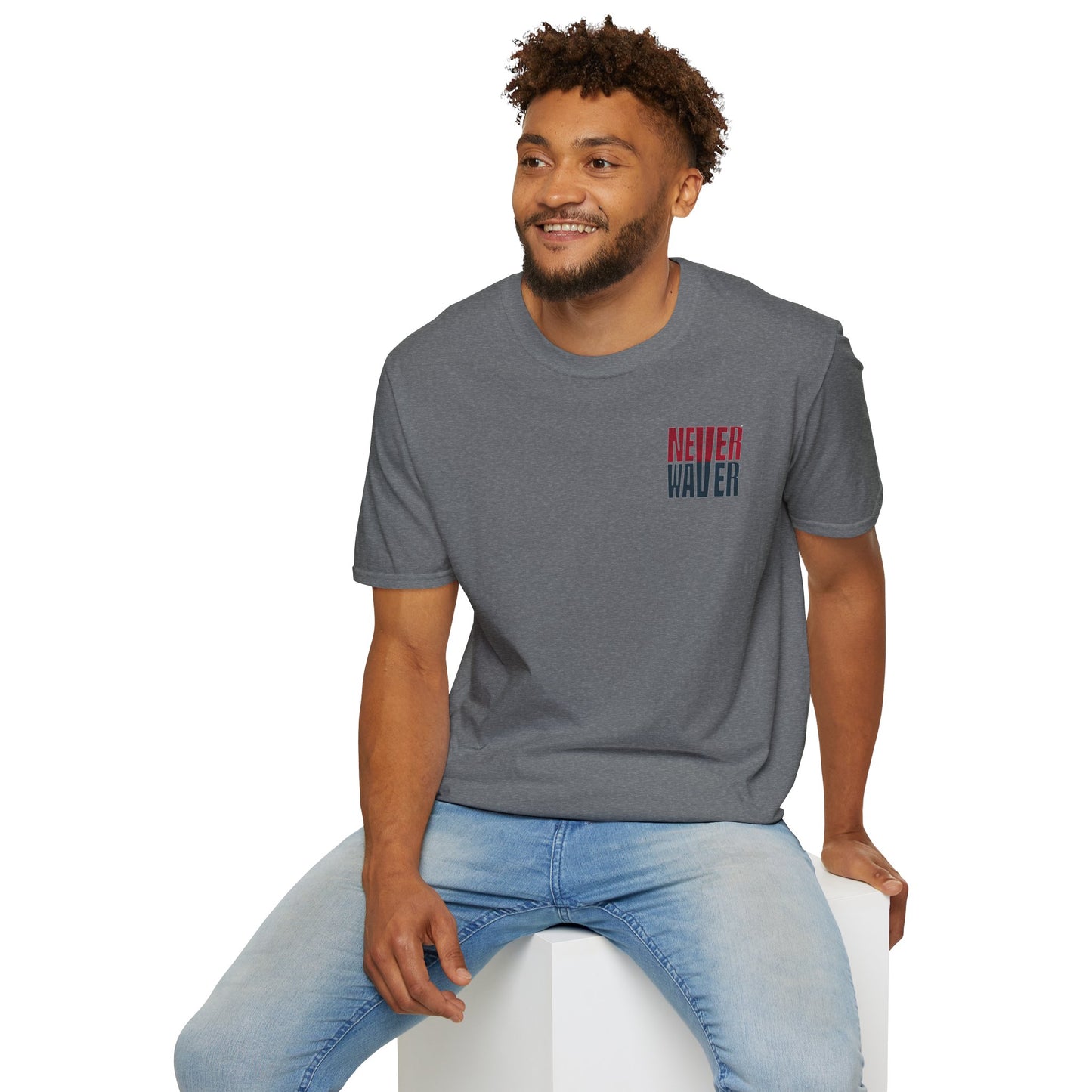 Houston Fans Never Waver Unisex Softstyle T-Shirt