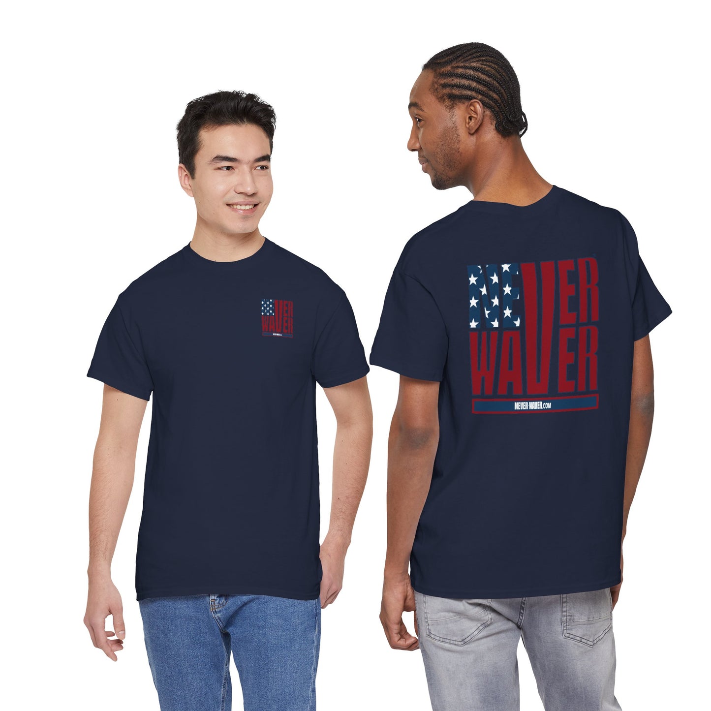 Never Waver Unisex Heavy Cotton Tee