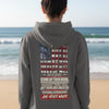 Never Waver Definition Hoodie — Stand By Your Word Back Graphic Womens