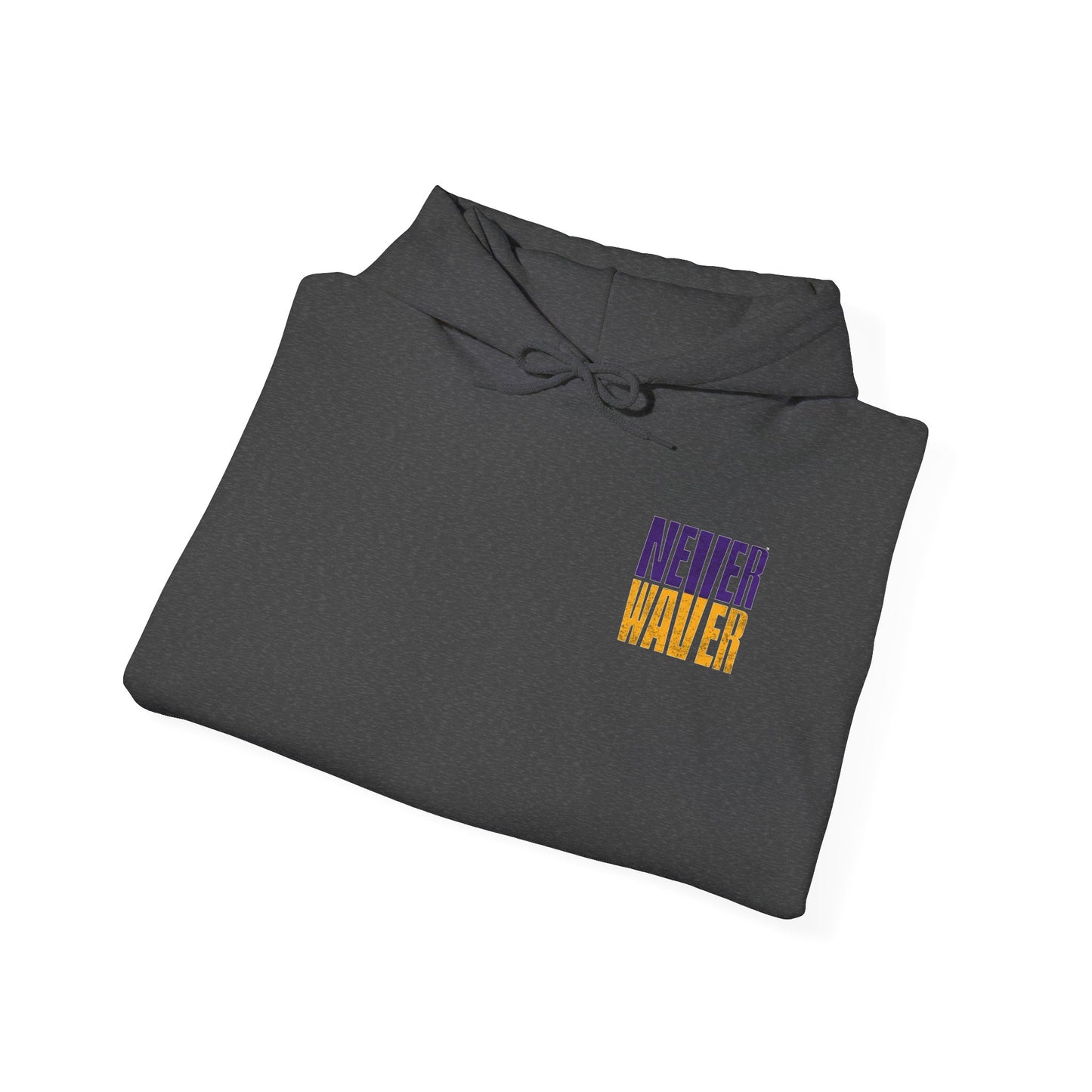 Minnesota Fans Never Waver w Leopard Football Unisex Heavy Blend™ Hoodie