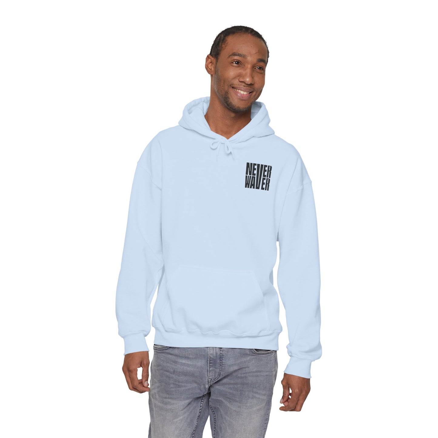 'Never Waver PAPA Because Grandpa Is For Old Guys 'Unisex Heavy Blend™ Hoodie -