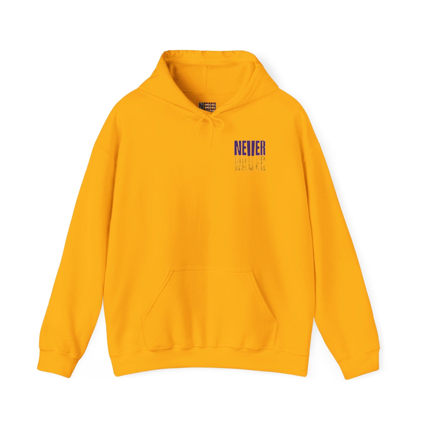 Minnesota Fans Never Waver w Leopard Football Unisex Heavy Blend™ Hoodie