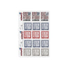 Never Waver Temporary Tattoos — Patriotic Red & Blue Political Statement Tattoos