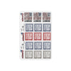 Never Waver Temporary Tattoos — Patriotic Red & Blue Political Statement Tattoos