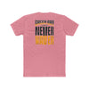 Green Bay Fans  Never Waver Unisex Cotton Crew Tee
