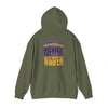 Minnesota Fans Never Waver w Leopard Football Unisex Heavy Blend™ Hoodie