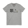 Never Waver I'll bring the Bougie T-Shirt Unisex V-Neck Tee